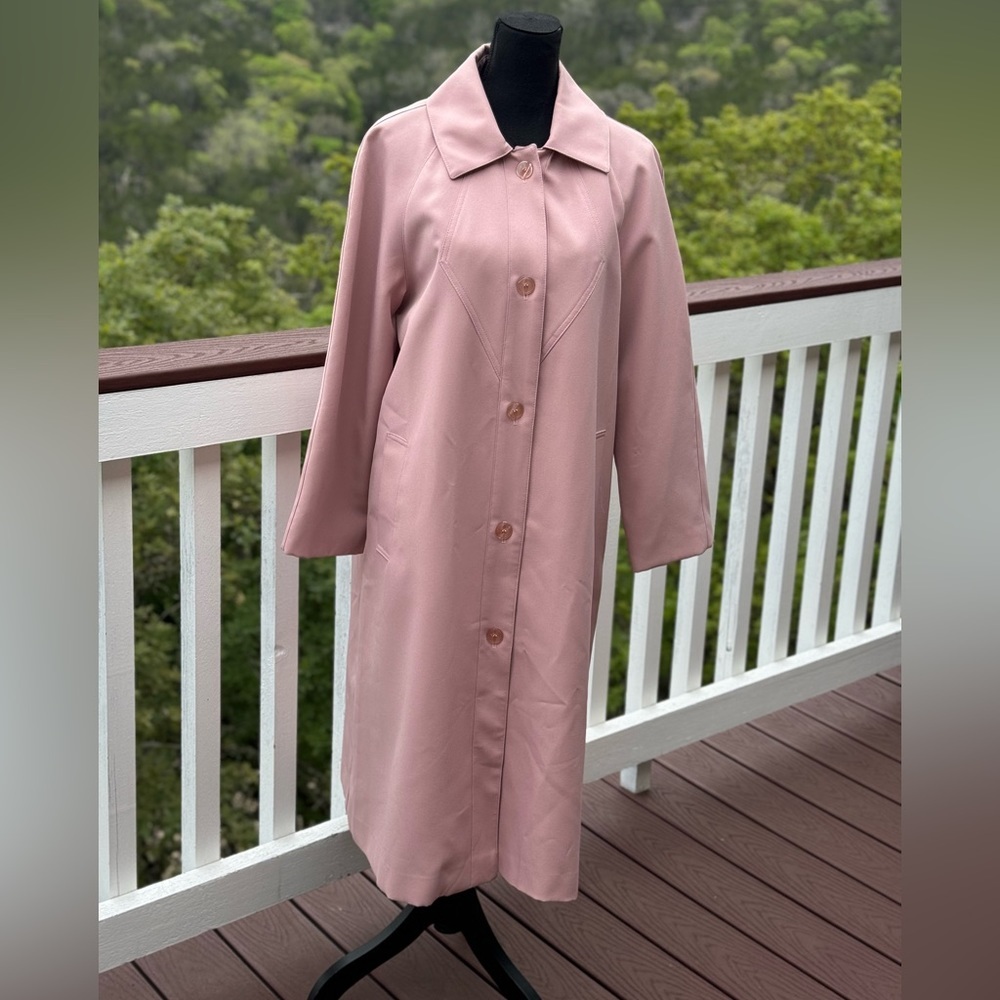 Sherwood Vintage Mauve Trench Coat